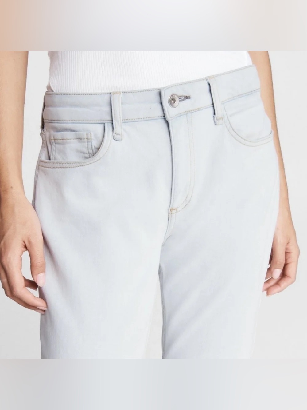 rag & bone Dre Low-Rise Boyfriend- Ditch Plains - Picture 3 of 14